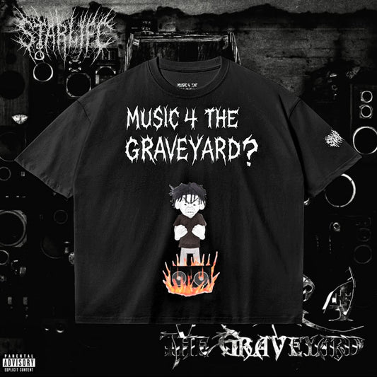 MUSIC 4 THE GRAVEYARD X STARLIFE TEE